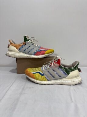 Used W/O Box! Men's Adidas UltraBoost 5.0 DNA Pride Pack Love Unites Size 13